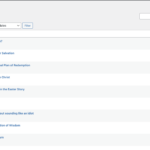 Byte Sermons Wordpress Plugin Screenshot