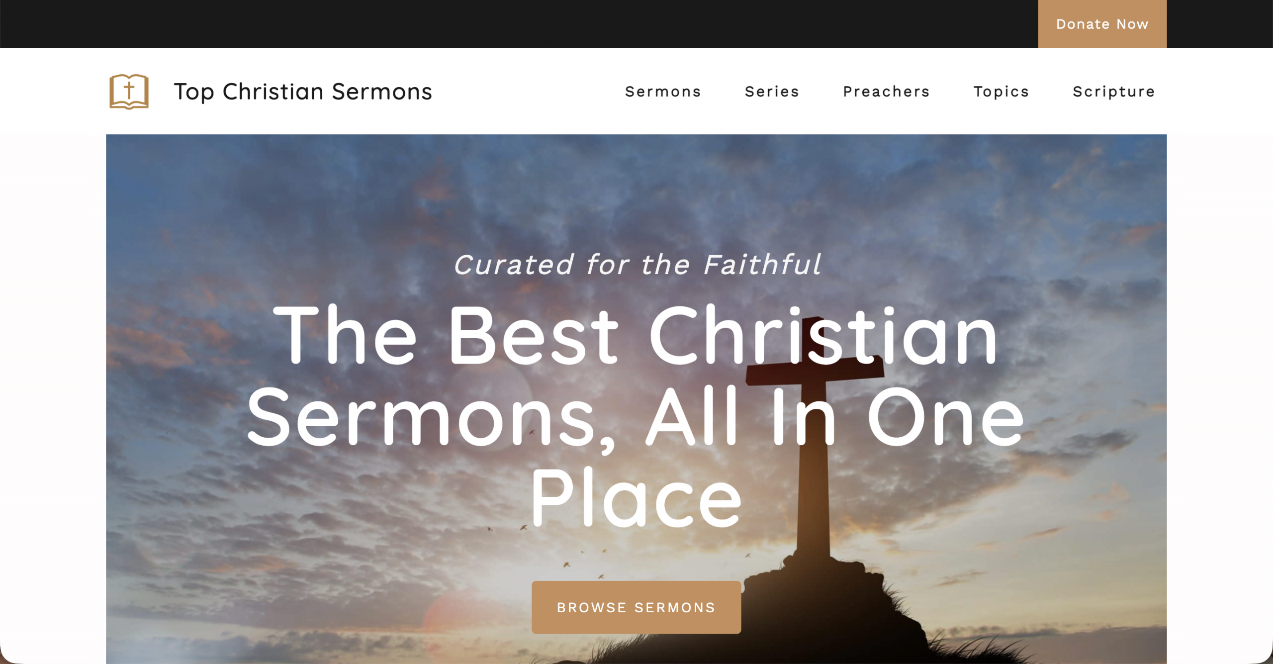 The Byte Bar Co. is Excited to Announce the Launch of TopChristianSermons.com!