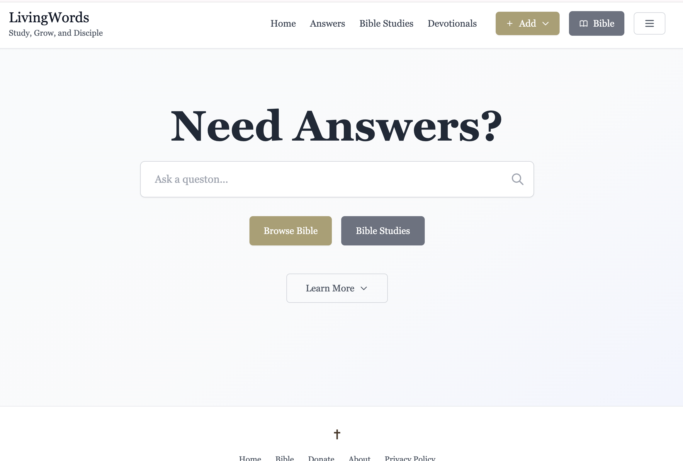 Announcing TheLivingWordsProject.com